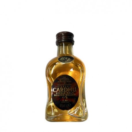 Whisky Cardhu botellita 