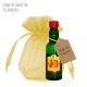 Whisky JB botellita con etiqueta personalizada y bolsita