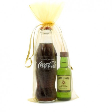 KIT WHISKY COLA: Whisky Jameson y Coca-cola para regalar en eventos