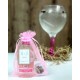 Botellitas de ginebra rosa personalizadas con especias para gintonic