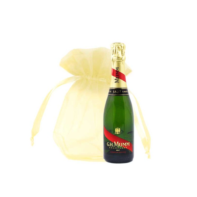 Delgado Mediana Objetivo Champagne Mumm C. Rouge 3/8 Benjamin - Botellas personalizadas eventos