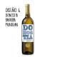 Botella de vino personalizada "Donostia eguna"