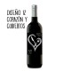 Botella de vino personalizada "Donostia eguna"