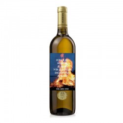Botella de vino personalizada "Hoguera de San Juan"
