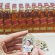 comunion botella mini personalizada con foto niña