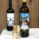 Botella de vino personalizado "Fotos Diferentes"