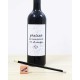 Botella de vino personalizado "Regalo profesor"