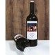 Botella de vino personalizada "Amistad y vino"