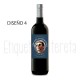 Botella de vino personalizada "Día del padre"