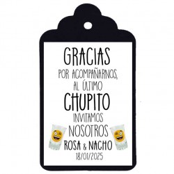 Etiqueta boda "CHUPITO"