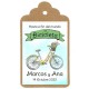 Etiqueta boda "AMOR EN BICICLETA"