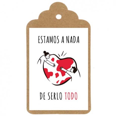Etiqueta boda "SERLO TODO"