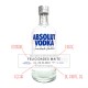 Botella Absolut Vodka personalizada 70cl