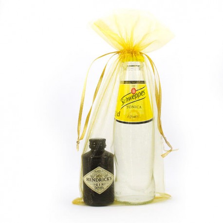 KIT GIN TONIC Ginebra Hendricks y tónica