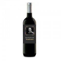 Botella de vino personalizada "Día del Abuelo"