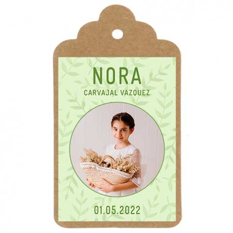 Etiqueta Comunión "RAMAS NIÑA"