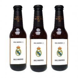 Cervezas Personalizadas Real Madrid Escudo 