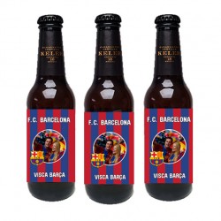 Cervezas Personalizadas FC. Barcelona (Pack 3)
