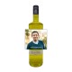 Botella licor de hierbas personalizada con foto