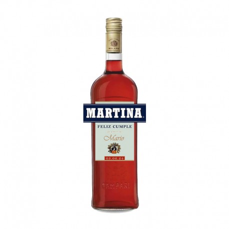 Botella Campari personalizada 1L