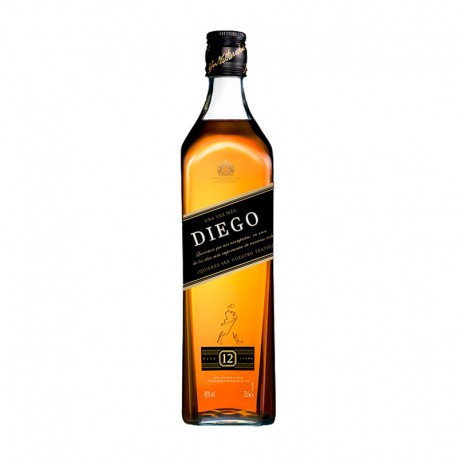 Johnnie Walker Black label personalizada