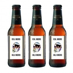 Cervezas Personalizadas Real Madrid (Pack 3)