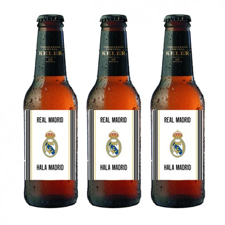 Cervezas Personalizadas del Real Madrid