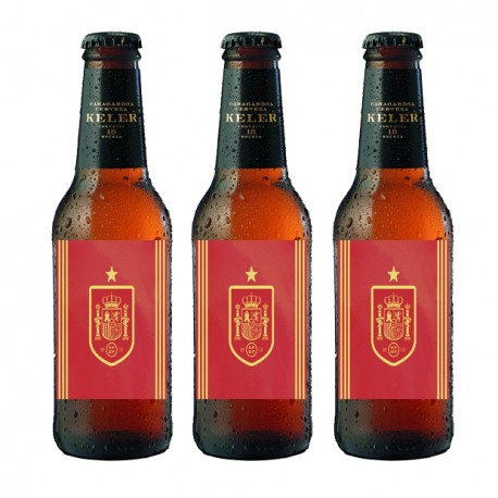 Cervezas Personalizadas Selección Española (Pack 3)