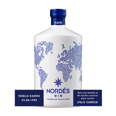 Botella Nordes personalizada 70cl