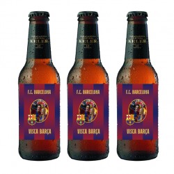 Cervezas Personalizadas FC. Barcelona (Pack 3)