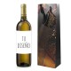 Botella de vino con estuche de cartón