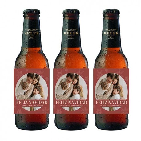 Cervezas Personalizadas para Navidad
