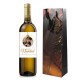 vino blanco con estuche personalizado regalo navidad