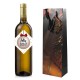 botella vino blanco feliz 2026 regalo con estuche