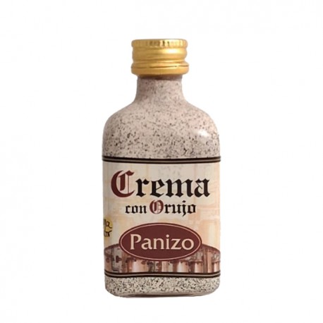 Miniatura licor de crema Panizo